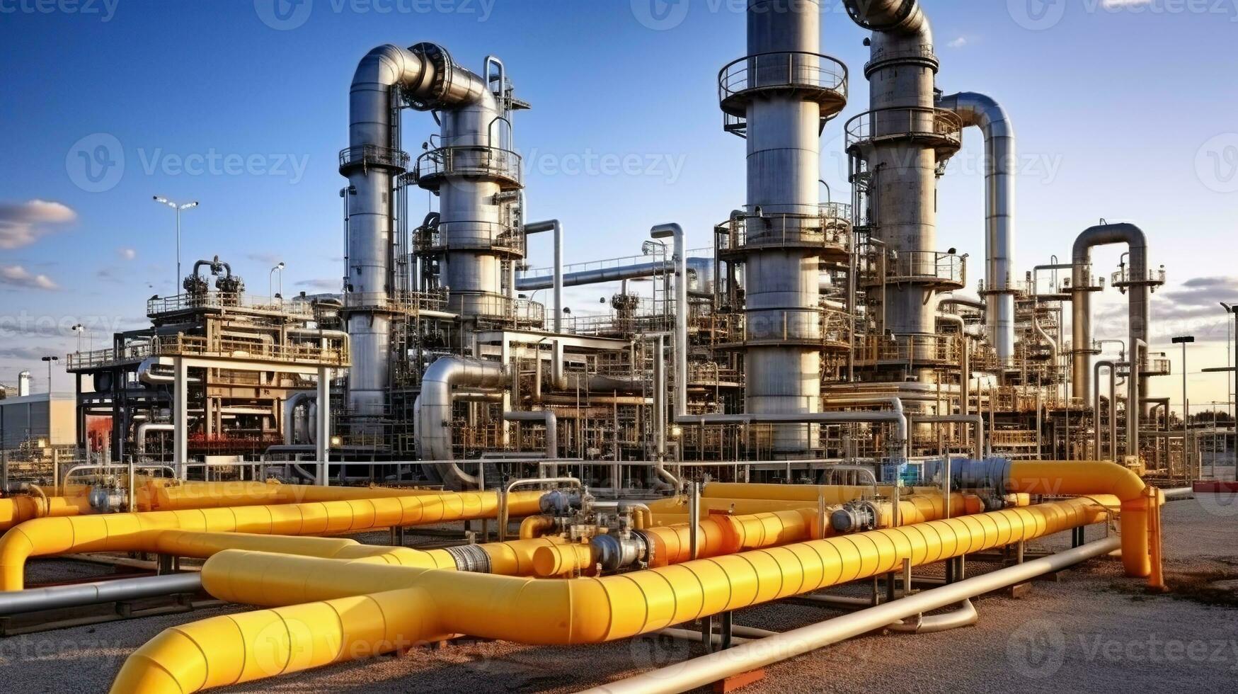 Oil and gas processing plant